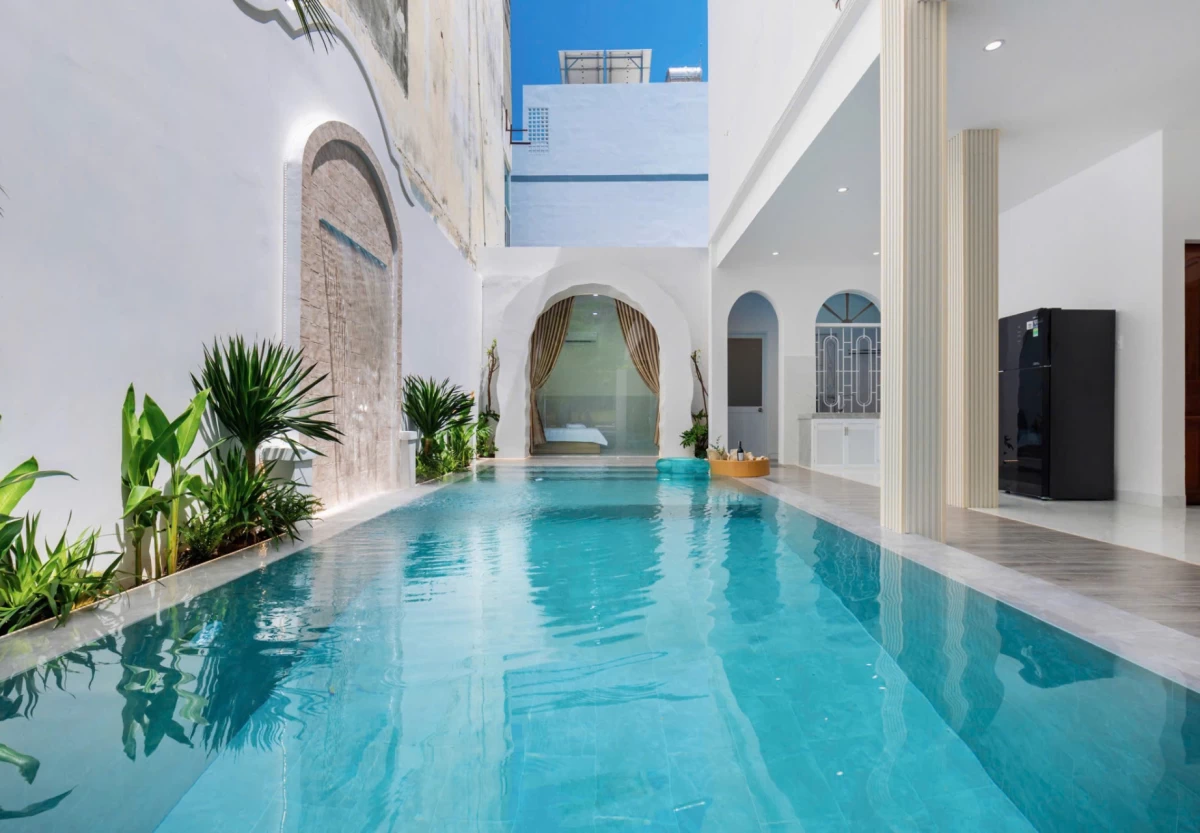 Villa Vũng Tàu phong cách Bali 286 Phan Chu Trinh cách biển Chỉ 150m - VT286PCT