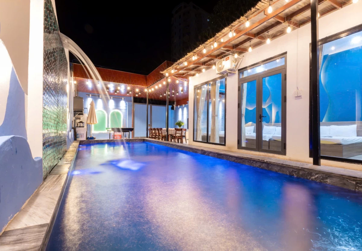 Villa 13 Nguyễn Hiền, dạng trệt không lầu cách bãi sau 200m - VT13NH