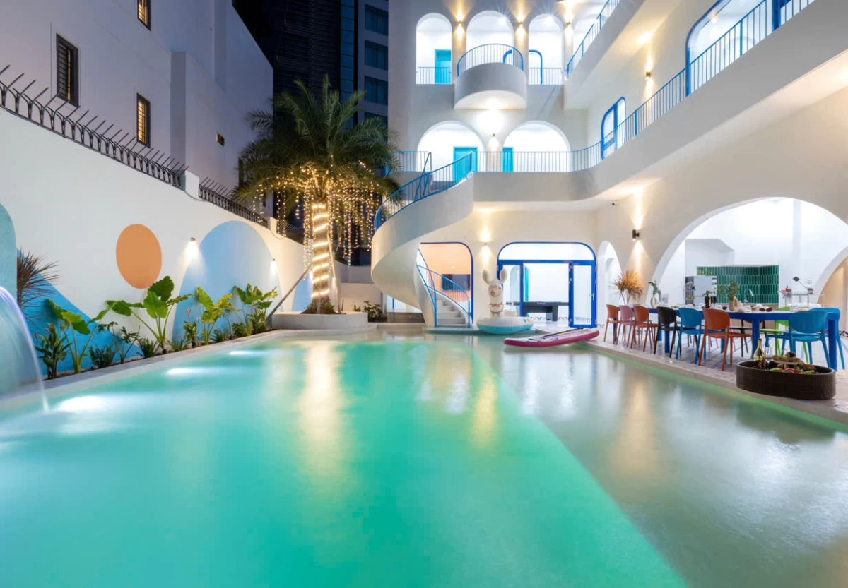 Villa Vũng tàu phong cách Santorini - VT06NT
