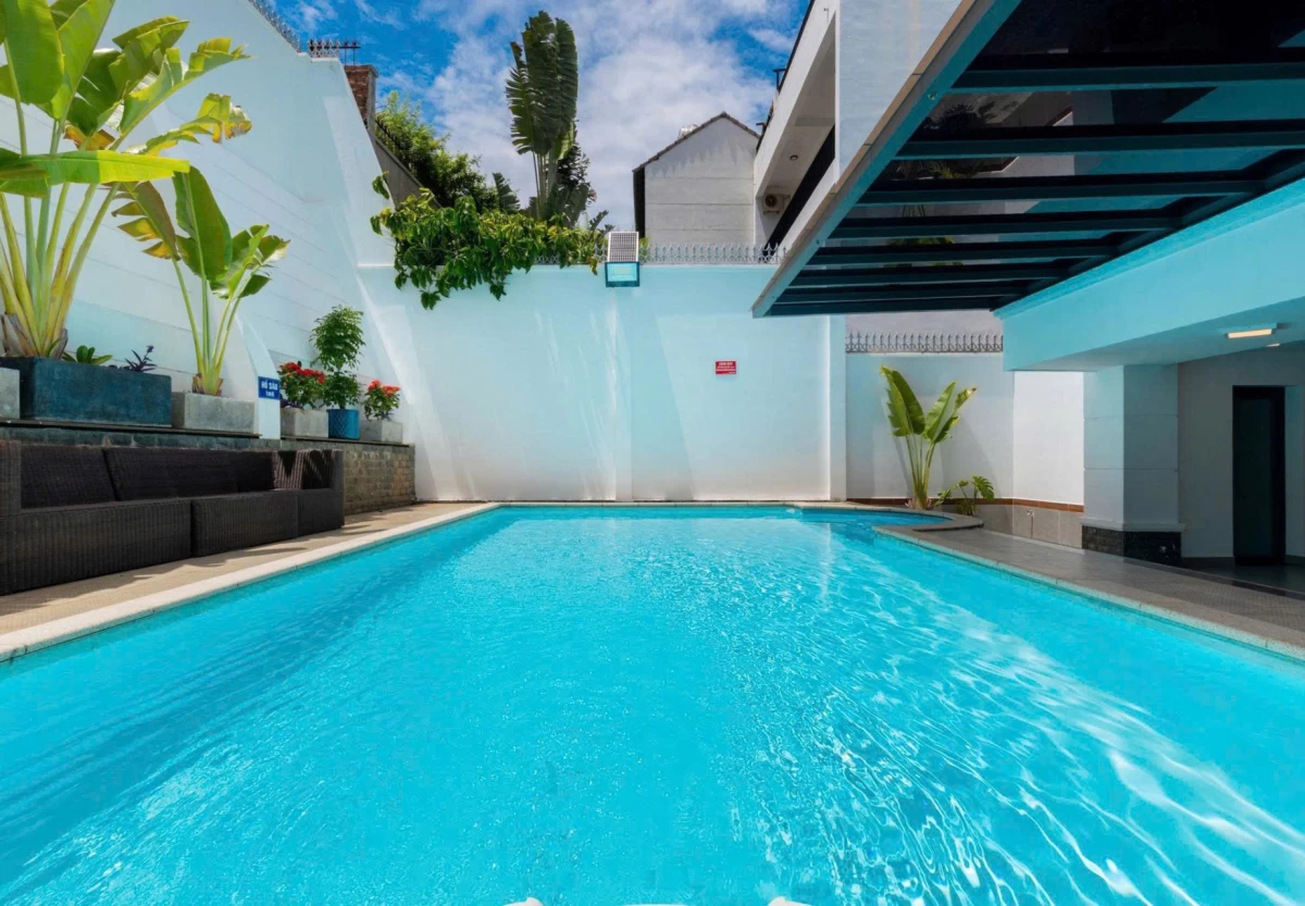 Villa hồ bơi bãi sau Vũng Tàu có dàn karaoke, bida và sân nướng BBQ ngoài trời – VT298-6PCT