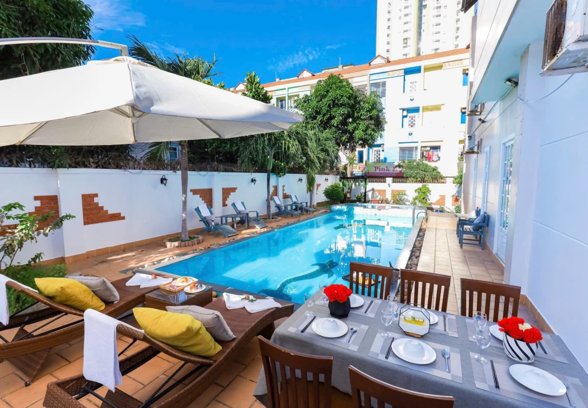 Villa Vũng Tàu bãi sau  03 Á Châu - VT03AC