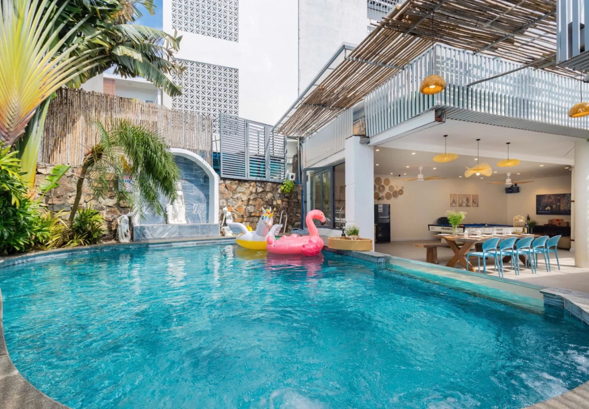 Villa hồ bơi bãi sau Vũng Tàu dạng trệt không lầu - VT33PHI