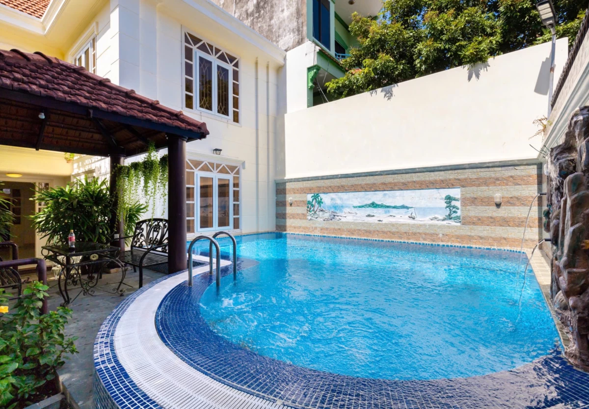 Villa hồ bơi giá rẻ bãi sau Vũng Tàu 129/18 Võ Thị Sáu - VT129-18VTS