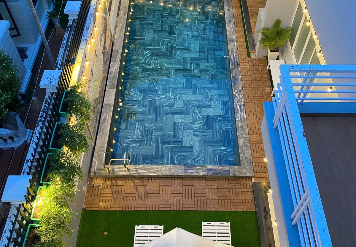 Villa hồ bơi Vũng Tàu có phòng xông hơi, karaoke, bida và sân nướng BBQ – VT12-2PHI