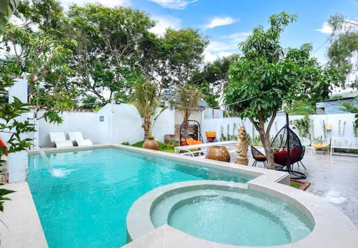 Villa Vũng Tàu sân vườn cách biển Long Cung 150m - VT414-4-17F