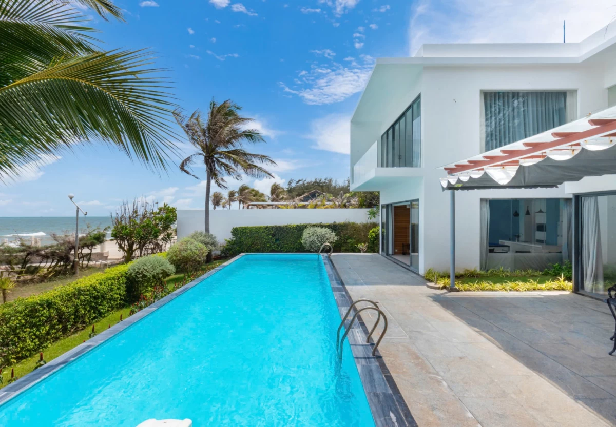 Villa Vũng Tàu sát biển resort Aria Long Cung - VTD2