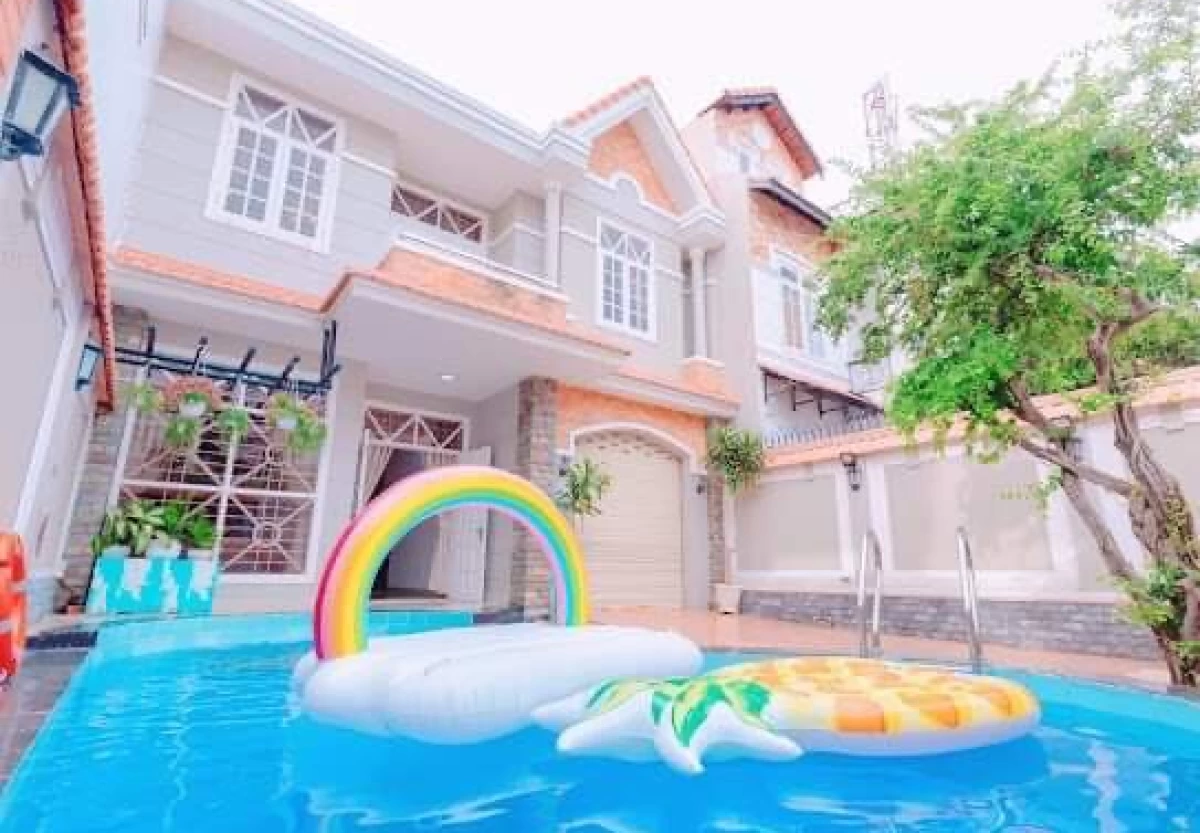 Villa Mini Vũng Tàu có hồ bơi, bàn bida và sân nướng BBQ  - VT12ELLQ