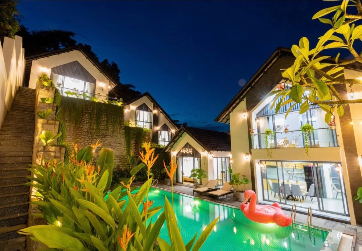 Villa bãi sau Vũng Tàu, căn Villa hòa mình giữa thiên nhiên ngay sườn núi – VTYUBI