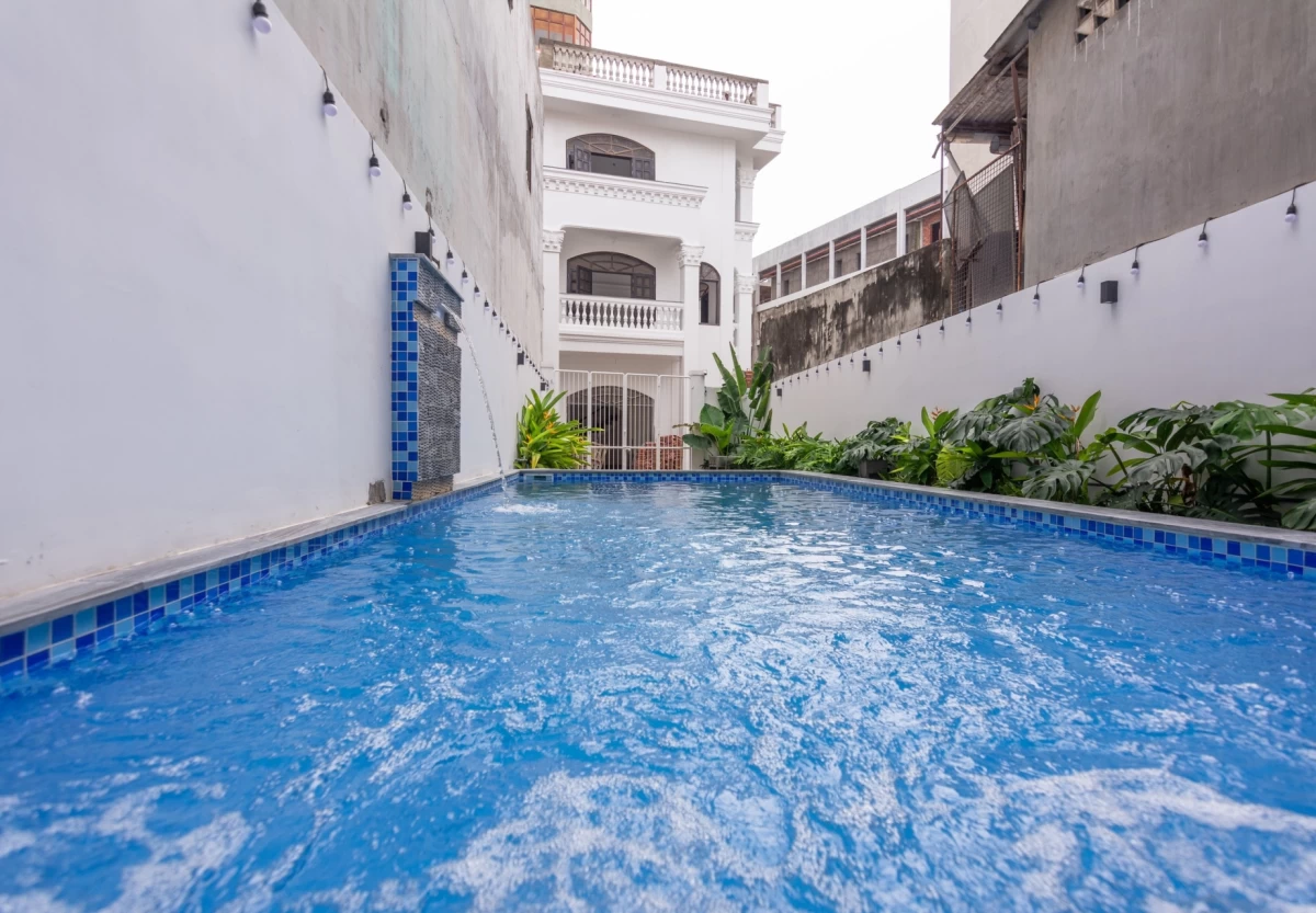 Homestay hồ bơi cách bãi sau Vũng Tàu 150m có bàn bida, karaoke và sân nướng BBQ – VT16NH