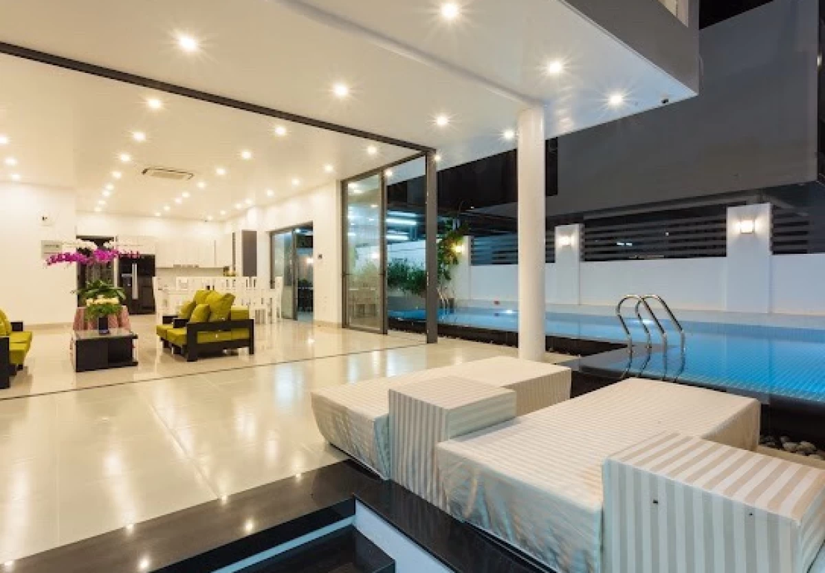 Villa hồ bơi Vũng Tàu cách biển 200m có phòng karaoke và sân nướng BBQ ngoài trời – VTB2.3