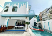 Villa hồ bơi 17a Hồ Quý ly cách biển chỉ 150m - VT17AHQL
