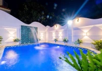 Villa hồ bơi cách bãi sau Vũng Tàu 300m có bàn bida, karaoke và sân nướng BBQ – VT28TNV