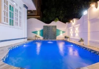 Villa hồ bơi cách bãi sau Vũng Tàu 300m có bàn bida, karaoke và sân nướng BBQ – VT28TNV