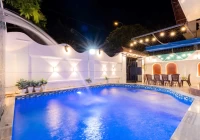 Villa hồ bơi cách bãi sau Vũng Tàu 300m có bàn bida, karaoke và sân nướng BBQ – VT28TNV