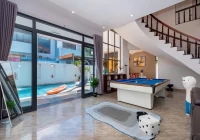 Villa bãi sau Vũng Tàu có hồ bơi, karaoke, bida và sân nướng BBQ ngoài trời – VT08BS3
