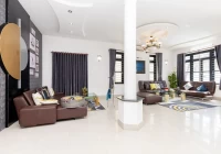 Villa Vũng Tàu cách bãi sau 300m gồm 5 phòng ngủ có hồ bơi, bàn bida và sân nướng BBQ – VT09