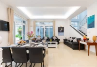 Villa Vũng Tàu cách bãi sau 200m gồm 6 phòng ngủ có hồ bơi, bàn bida và sân nướng BBQ – VT15