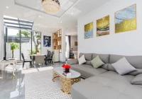 Villa Vũng Tàu khu Long Cung cách biển 300m gồm 8 phòng ngủ có hồ bơi, bàn bida,karaoke và sân nướng BBQ – VT31