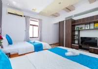 Villa hồ bơi cách bãi sau Vũng Tàu 200m có phòng karaoke, bida và sân nướng BBQ ngoài trời – VT9HQL