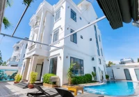 Villa lớn Long Cung Vũng Tàu cách bãi biển 400m, có hồ bơi, karaoke, bida và sân nướng BBQ – VTC2.50