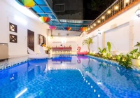 Villa hồ bơi bãi sau Vũng Tàu cách bãi tắm 500m có karaoke, bida và sân nướng BBQ ngoài trời – VT4-5ALLQ