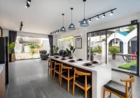 Homestay Vũng Tàu có hồ bơi khổng lồ cách biển 150m có bàn bida, karaoke và sân nướng BBQ ngoài trời – VTB1.1