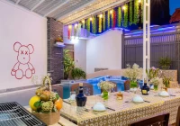 Villa hồ bơi Vũng Tàu có karaoke và sân nướng BBQ – VT55-2HHT