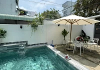 Villa hồ bơi Vũng Tàu cách biển 350m có karaoke và sân nướng BBQ – VT117PCT