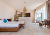 Villa hồ bơi Vũng Tàu cách bãi biển 50m có hồ bơi và sân nướng BBQ ngoài trời – VTS7
