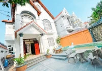 Villa hồ bơi Vũng Tàu 5 phòng ngủ cách biển 500m có sân nướng BBQ ngoài trời – VT28CLLQ