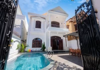 Villa hồ bơi cách bãi sau Vũng Tàu 300m có karaoke, bàn bi lắc và sân nướng BBQ ngoài trời – VT64VTS