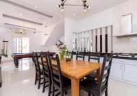 Villa hồ bơi bãi sau Vũng Tàu có bàn bida và sân nướng BBQ ngoài trời – VT4ALLQ