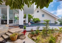 Villa hồ bơi vô cực view biển Vũng Tàu có karaoke và sân nướng BBQ ngoài trời– VT12-18TP