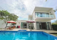 Villa Vũng Tàu cách bãi tắm 50m gồm 4 phòng ngủ có hồ bơi và sân nướng BBQ – VT36