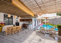 Villa bãi sau Vũng Tàu có hồ bơi  dạng trệt không lầu - VT3BLLQ