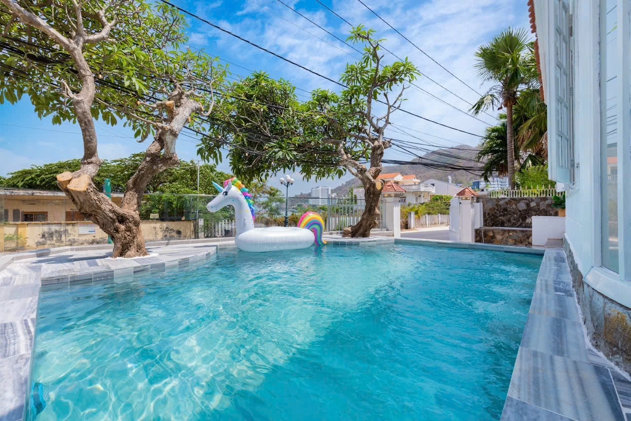 Villa view biển Vũng Tàu có hồ bơi, karaoke, bàn bida và sân nướng BBQ ngoài trời – VT86TP