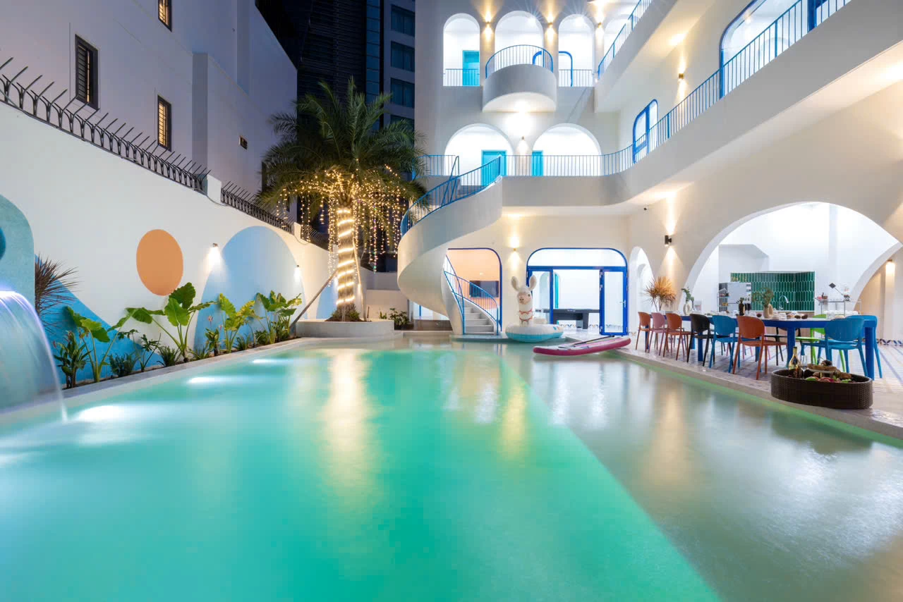 Villa Vũng tàu phong cách Santorini - VT06NT