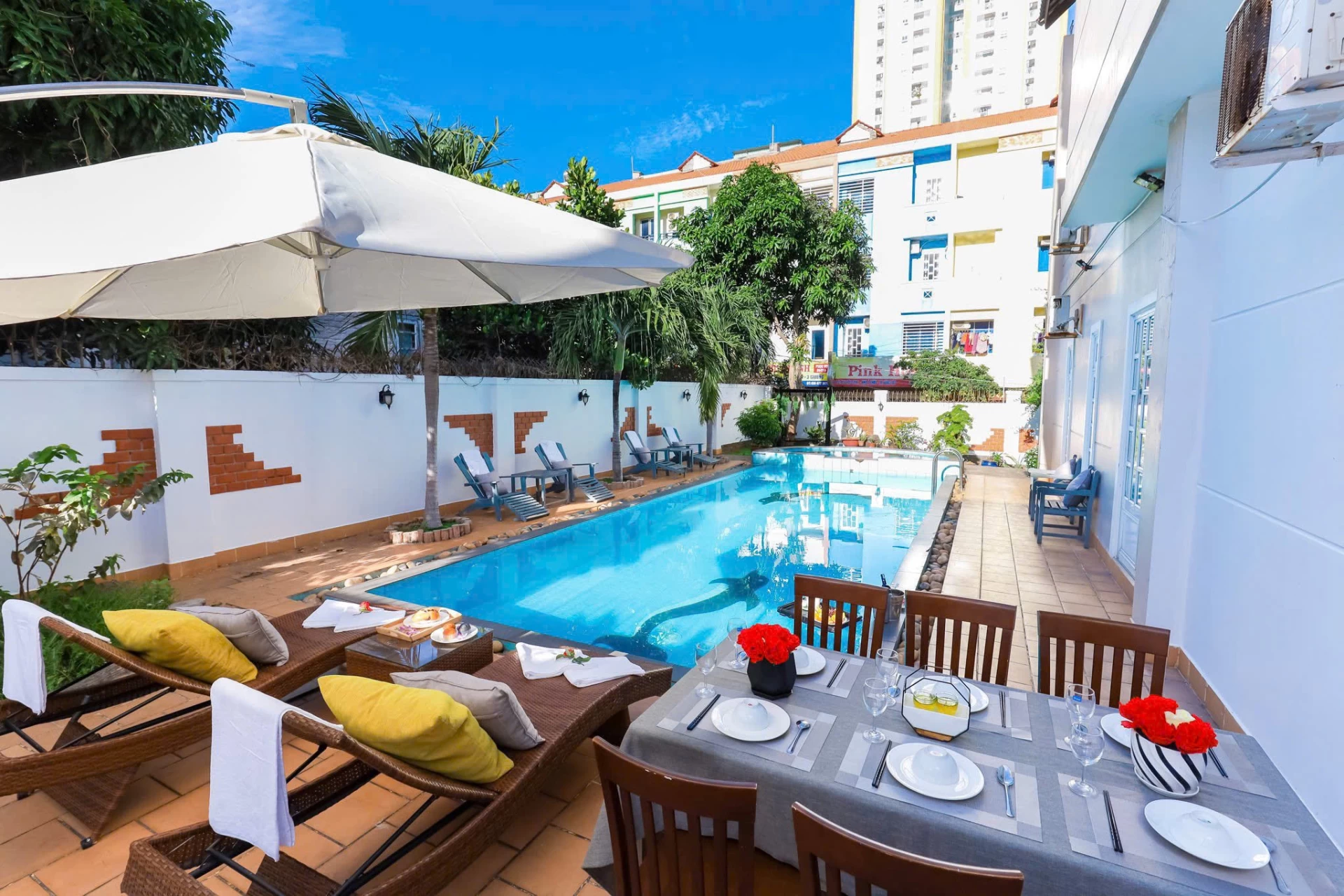 Villa Vũng Tàu bãi sau  03 Á Châu - VT03AC