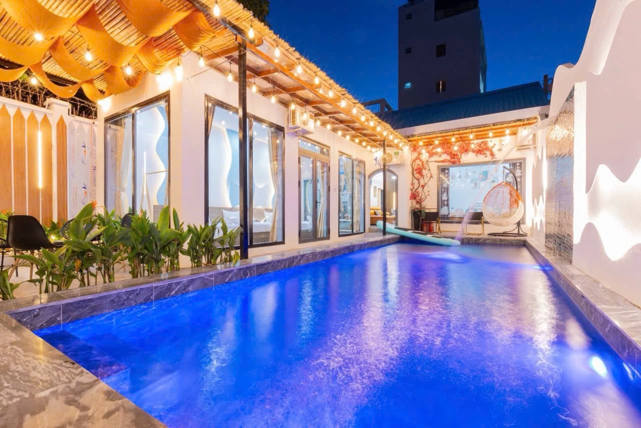 Villa 13 Nguyễn Hiền, dạng trệt không lầu cách bãi sau 200m - VT13NH
