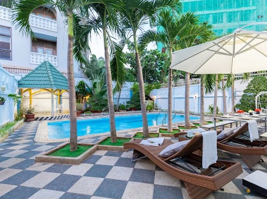 Villa Vũng Tàu cách bãi sau 200m gồm 5 phòng ngủ có hồ bơi và sân nướng BBQ – VT19