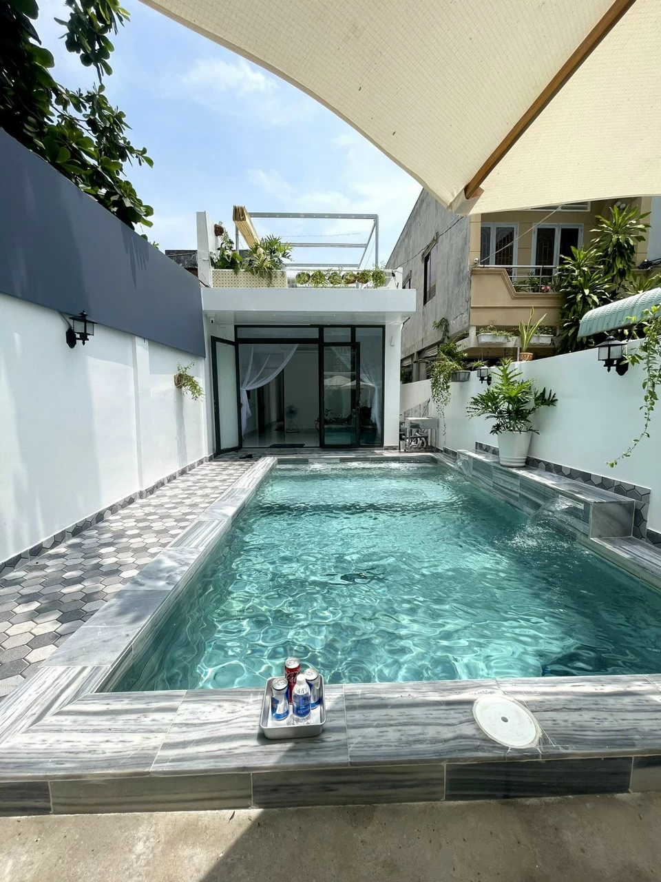 Villa hồ bơi Vũng Tàu cách biển 350m có karaoke và sân nướng BBQ – VT117PCT