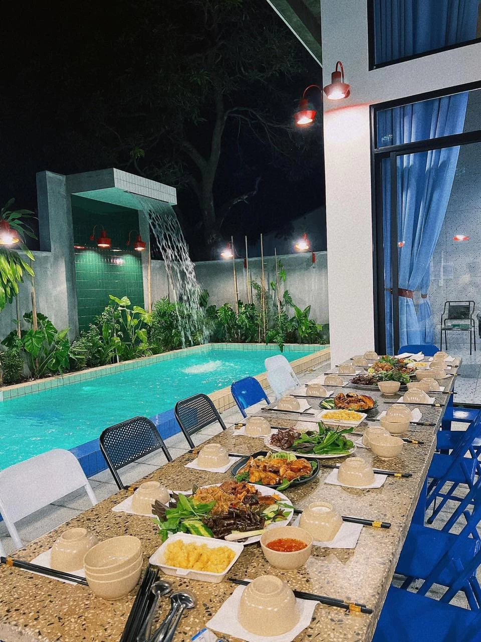 Villa view biển Vũng Tàu có hồ bơi, bida, karaoke và sân nướng BBQ ngoài trời – VT96-5TP