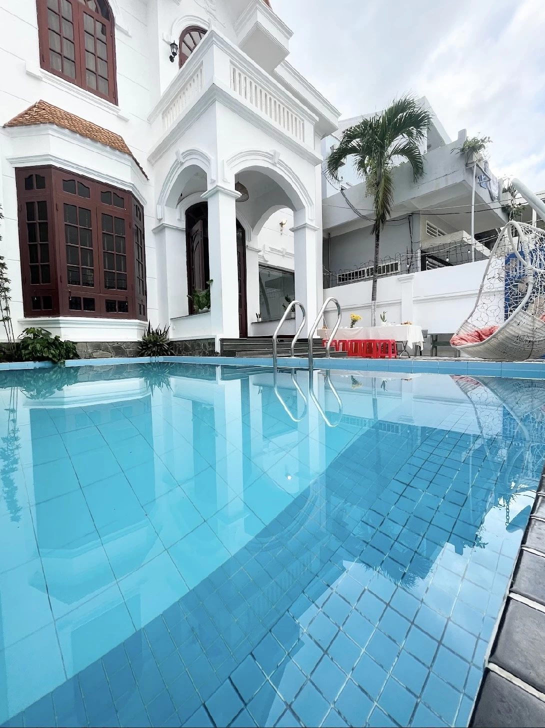 Villa hồ bơi Vũng Tàu cách bãi sau 400m có bàn bida và sân nướng BBQ ngoài trời – VT125-2VTS
