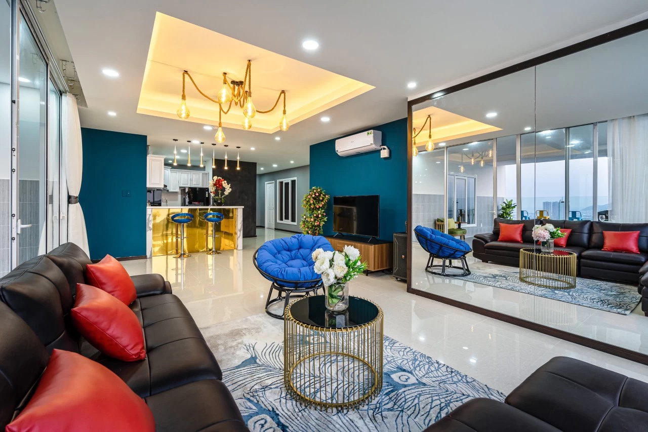 Penthouse view biển Vũng Tàu có sân nướng BBQ ngoài trời – VTOS31G